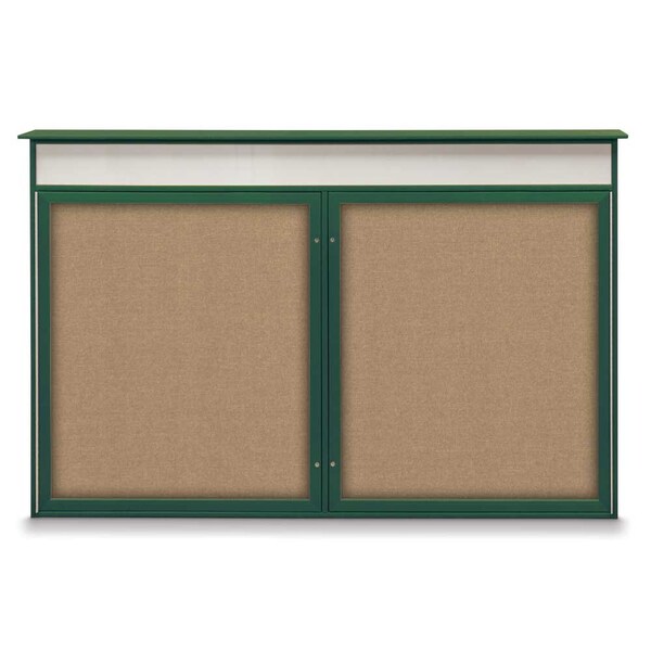 Open Faced Traditional Corkboard, 96x48"